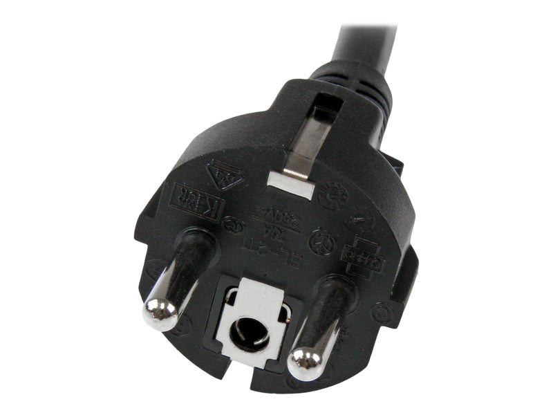 StarTech.com Power Cord Schuko CEE7 to IEC 320 C19 - power cable - 2 m
