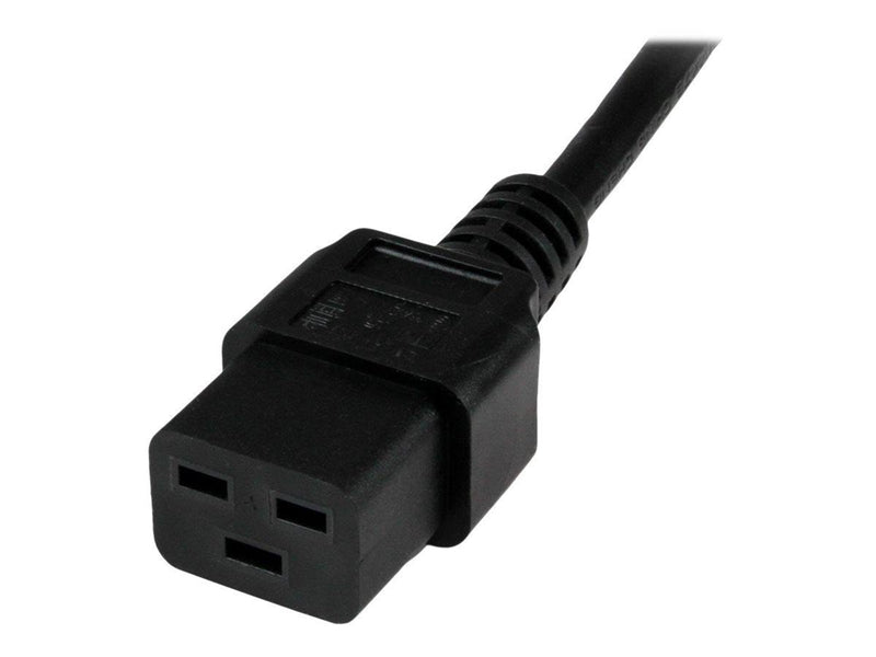 StarTech.com Power Cord Schuko CEE7 to IEC 320 C19 - power cable - 2 m