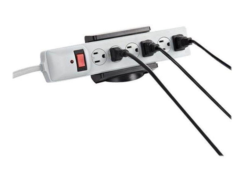 StarTech.com Power Strip Desk Mount - Clamp-on Power Strip Holder power strip mounting clamp