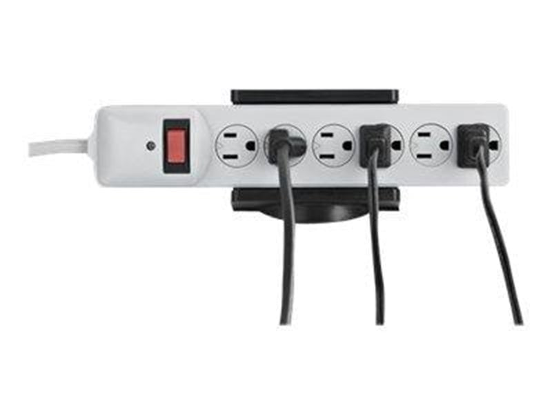 StarTech.com Power Strip Desk Mount - Clamp-on Power Strip Holder power strip mounting clamp
