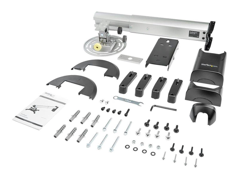 StarTech.com Projector Wall Mount - Short Throw - Up to 27.7in. Extension - wall mount (adjustable arm)