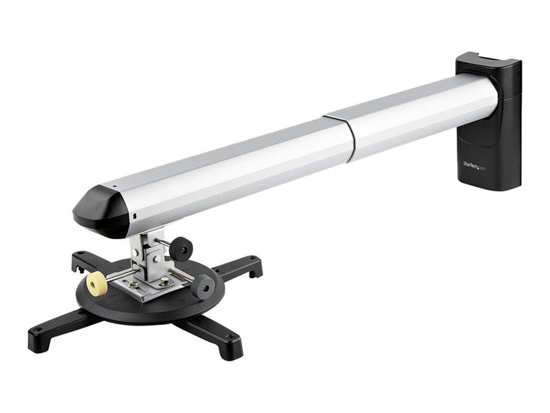 StarTech.com Projector Wall Mount - Short Throw - Up to 27.7in. Extension - wall mount (adjustable arm)
