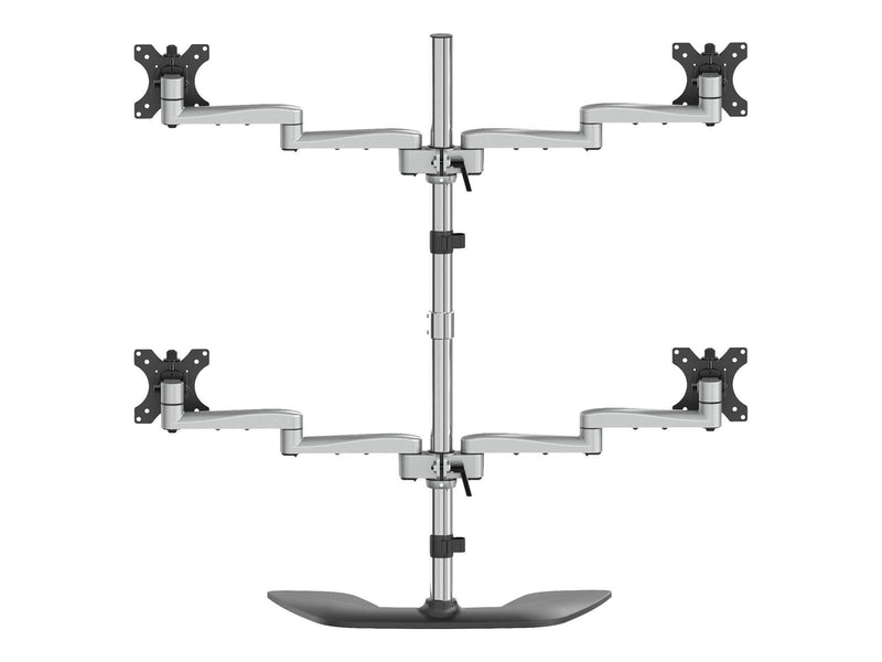 StarTech.com Quad-Monitor Stand - For up to 32" VESA Mount Monitors - stand (adjustable arm)