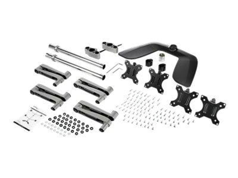 StarTech.com Quad-Monitor Stand - For up to 32" VESA Mount Monitors - stand (adjustable arm)