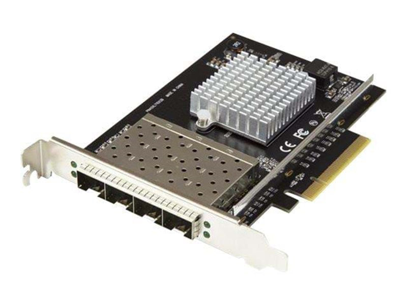 StarTech.com Quad-Port SFP+ Server Network Card - PCI Express - Intel XL710 Chip - netværksadapter