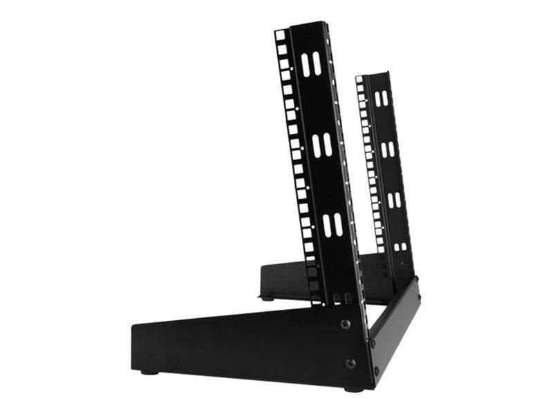 StarTech.com RK8OD - 8U - 2-Post Open Frame Rack Cabinet