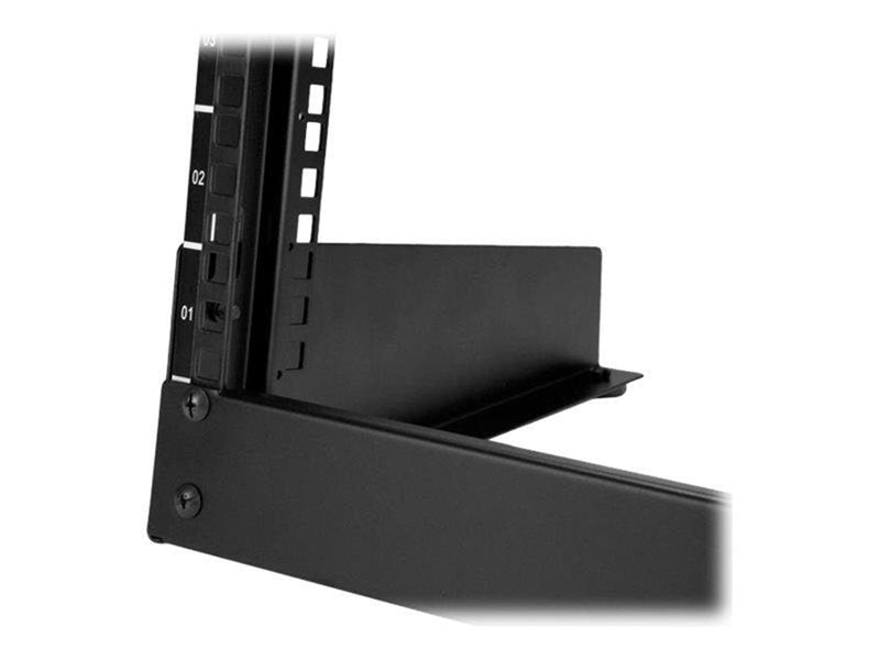 StarTech.com RK8OD - 8U - 2-Post Open Frame Rack Cabinet