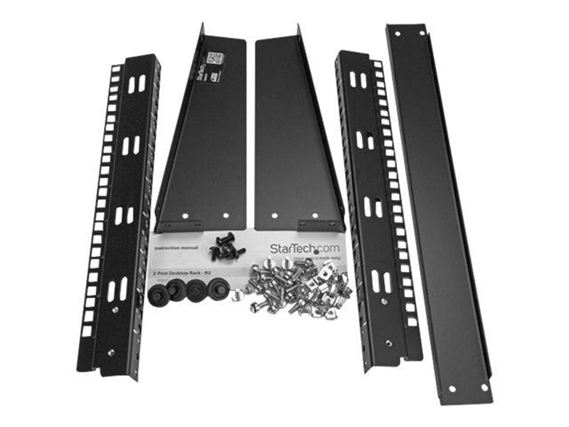 StarTech.com RK8OD - 8U - 2-Post Open Frame Rack Cabinet