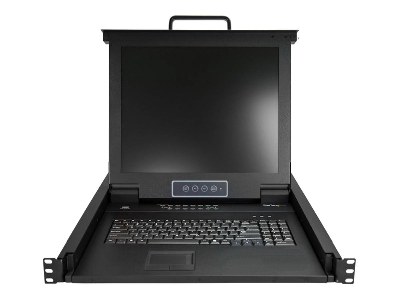 StarTech.com Rackmount KVM Console - 16 Ports with 17" LCD Monitor - KVM console - 17"