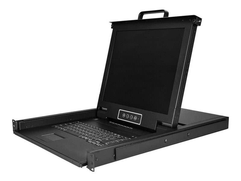 StarTech.com Rackmount KVM Console - 8 Ports with 17" LCD Monitor - KVM console