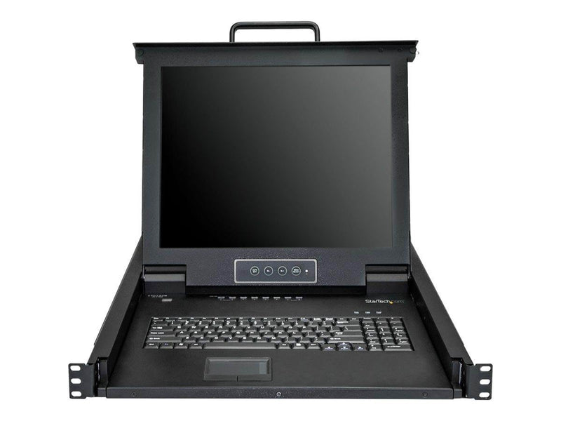 StarTech.com Rackmount KVM Console - 8 Ports with 17" LCD Monitor - KVM console