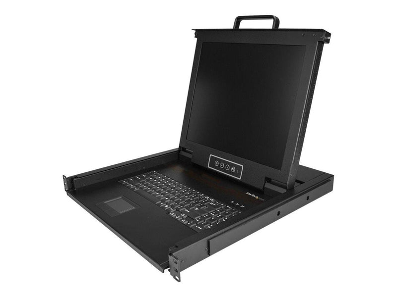 StarTech.com Rackmount KVM Console - Single-Port with 17" LCD Monitor - KVM console - 17"