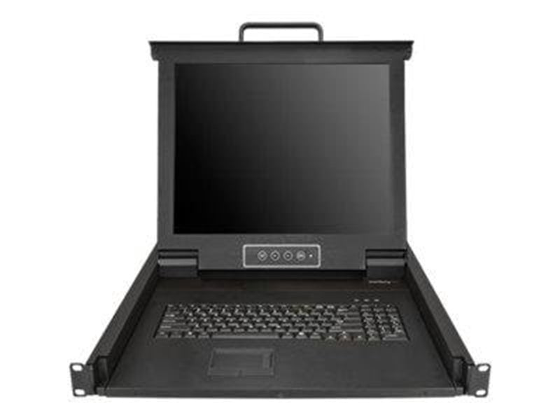 StarTech.com Rackmount KVM Console - Single-Port with 17" LCD Monitor - KVM console - 17"