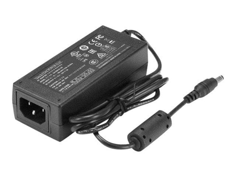 StarTech.com Replacement 12V DC Power Adapter - 12 Volts 5 Amps - strømforsyningsadapter