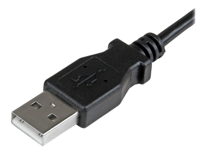 StarTech.com Right Angle Micro-USB Charge & Sync Cable M/M 28/24AWG - USB cable - 1 m