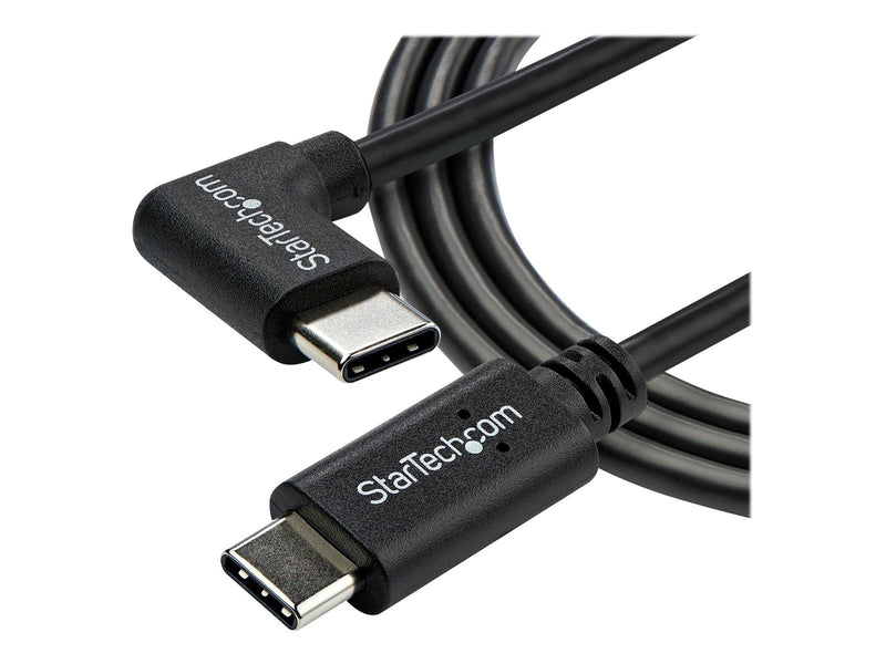 StarTech.com Right-Angle USB-C Cable - M/M - 1 m (3 ft.) - USB 2.0 - USB-C cable - 1 m