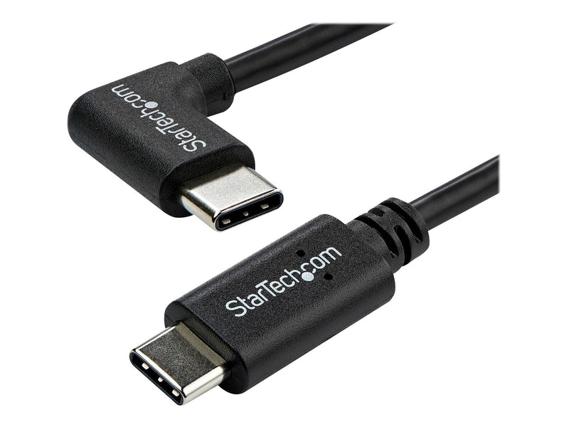 StarTech.com Right-Angle USB-C Cable - M/M - 1 m (3 ft.) - USB 2.0 - USB-C cable - 1 m