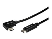StarTech.com Right-Angle USB-C Cable - M/M - 1 m (3 ft.) - USB 2.0 - USB-C cable - 1 m