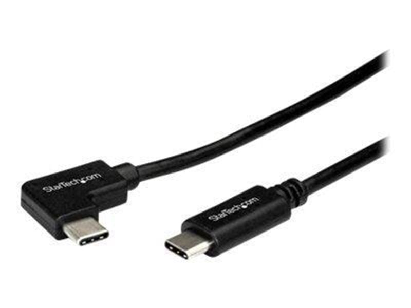 StarTech.com Right-Angle USB-C Cable - M/M - 1 m (3 ft.) - USB 2.0 - USB-C cable - 1 m