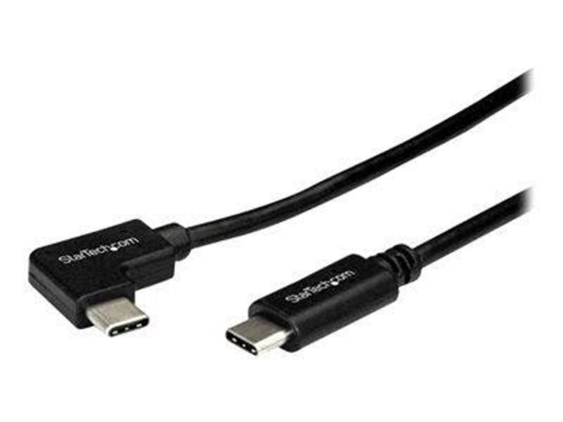 StarTech.com Right-Angle USB-C Cable - M/M - 1 m (3 ft.) - USB 2.0 - USB-C cable - 1 m