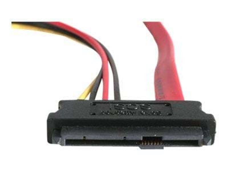 StarTech.com SAS 29 Pin zu SATA Kabel mit LP4 Strom