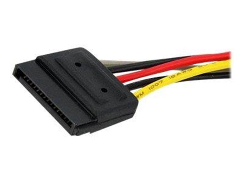 StarTech.com SATA Power Y Splitter Cable Adapter - M/F - power splitter - 15.2 cm