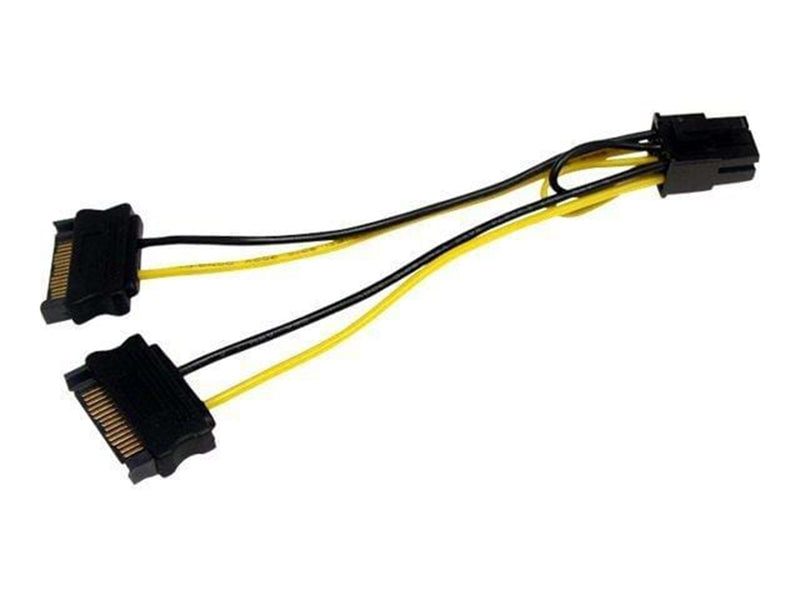StarTech.com SATA Strom zu 6 Pin PCI Express Video Card Strom Kabel Adapter - strömkabel