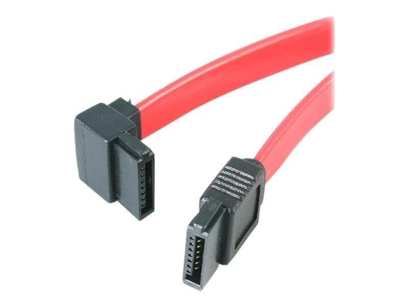 StarTech.com SATA to Left Angle SATA Serial ATA Cable - SATA cable - 30 cm
