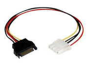 StarTech.com SATA zu Molex LP4 Strom Kabel Adapter