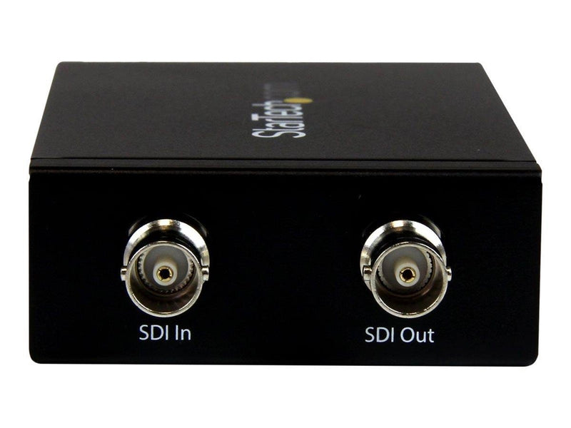 StarTech.com SDI to HDMI Converter - 3G SDI to HDMI Adapter with SDI Loop Through Output - video converter - black