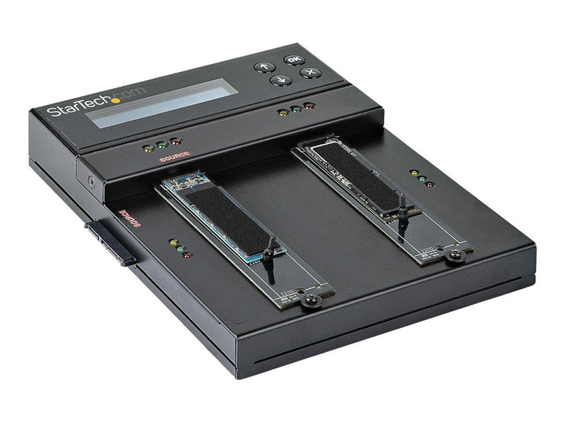 StarTech.com SM2DUPE11 Standalone M.2 SATA & M.2 NVMe Duplicator and Eraser