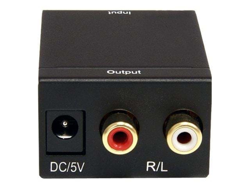 StarTech.com SPDIF Digital Koaxial oder Toslink zu Stereo RCA Audio Konverter