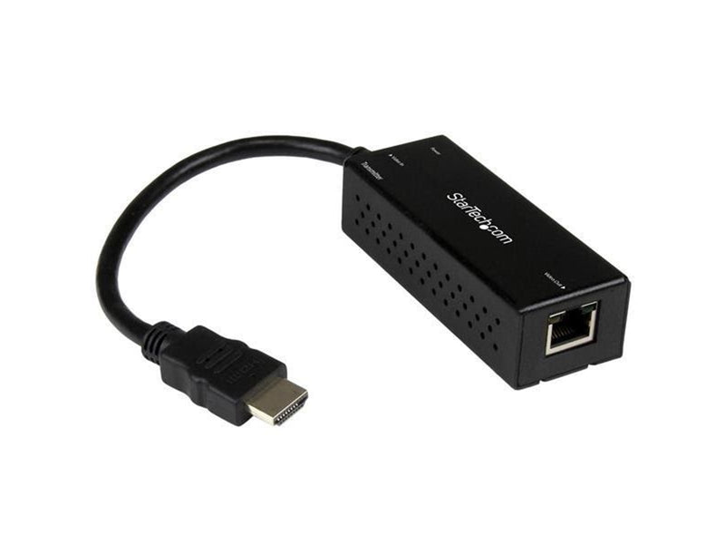 StarTech.com ST121HDBTDK 4K HDMI Extender with Compact Transmitter - HDBaseT - UHD 4K - TAA