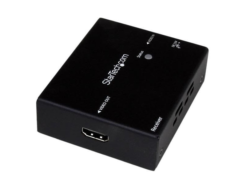 StarTech.com ST121HDBTDK 4K HDMI Extender with Compact Transmitter - HDBaseT - UHD 4K - TAA