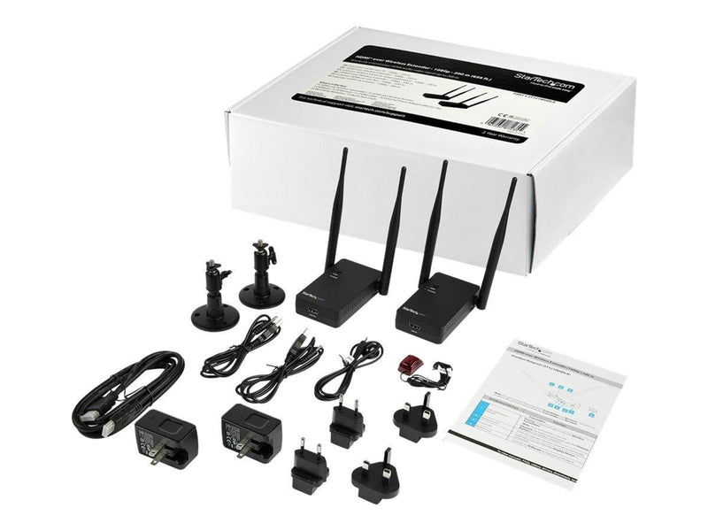 StarTech.com ST121WHDLR HDMI Wireless Transmitter and Receiver Kit 200m 1080p