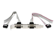 StarTech.com Serial Port Bracket - 2port