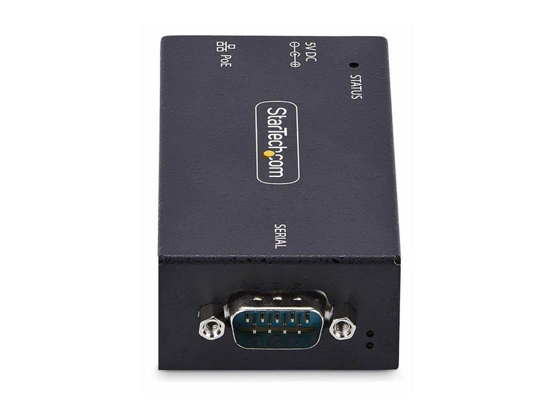 StarTech.com Serial to Ethernet Adapter IP LAN to RS232 DB9 Converter - device server - PoE - TAA Compliant
