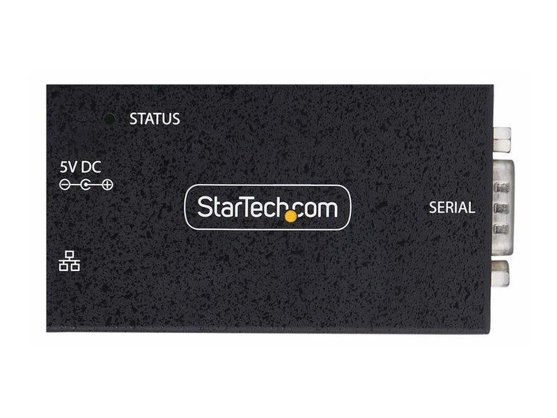 StarTech.com Serial to Ethernet Adapter IP LAN to RS232 DB9 Converter - device server - PoE - TAA Compliant