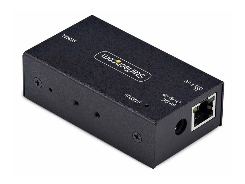 StarTech.com Serial to Ethernet Adapter IP LAN to RS232 DB9 Converter - device server - PoE - TAA Compliant