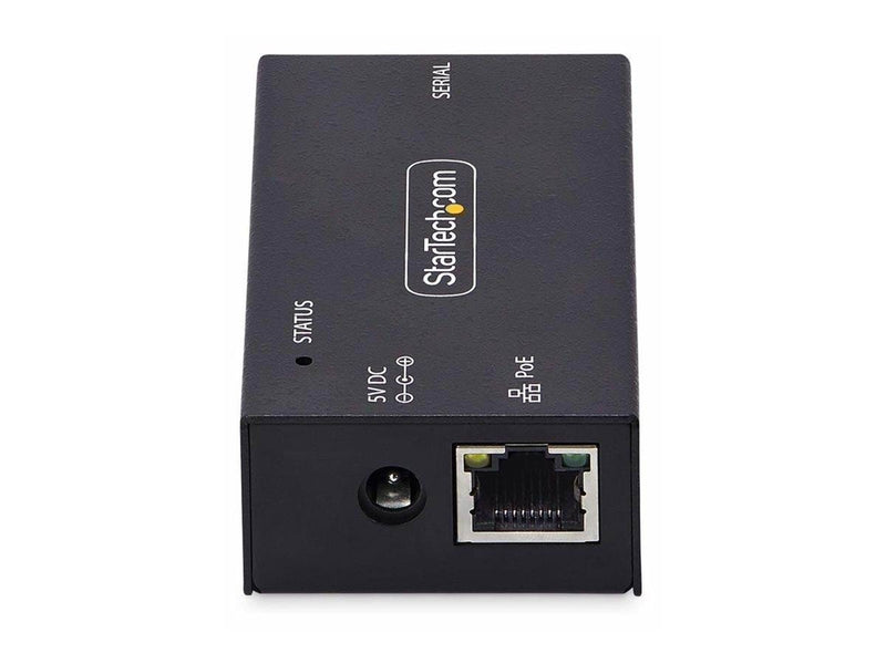 StarTech.com Serial to Ethernet Adapter IP LAN to RS232 DB9 Converter - device server - PoE - TAA Compliant