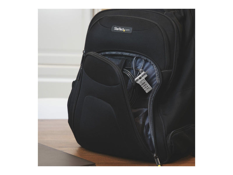 StarTech.com Serialized Laptop Lock Works w/Noble Wedge/Nano/K-Slot - security cable lock - universal - TAA Compliant