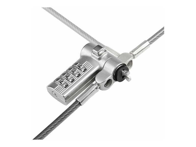 StarTech.com Serialized Laptop Lock Works w/Noble Wedge/Nano/K-Slot - security cable lock - universal - TAA Compliant