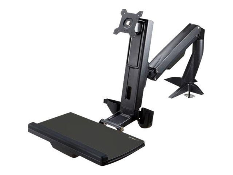 StarTech.com Sit-Stand Workstation Wall Mount - Single Monitor