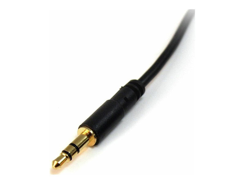 StarTech.com Slim 3.5mm Stereo Audio Cable - M/M - audio cable - 1.8 m