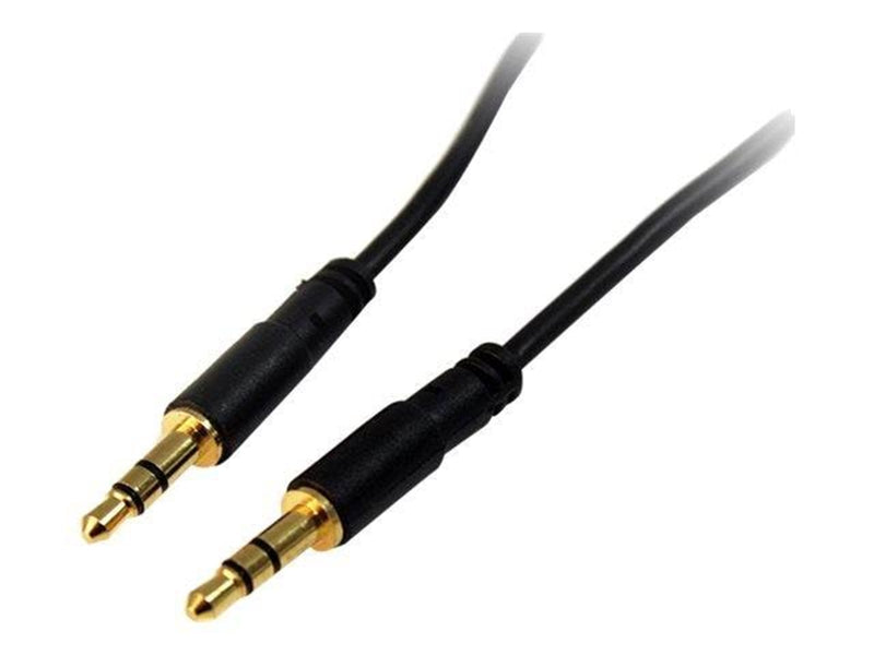 StarTech.com Slim 3.5mm Stereo Audio Cable - M/M - audio cable - 1.8 m