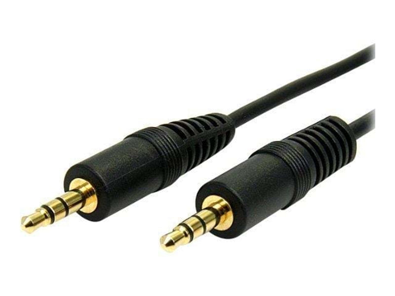 StarTech.com Slim 3.5mm Stereo Audio Kabel - Audiokabel - digitalt Audio
