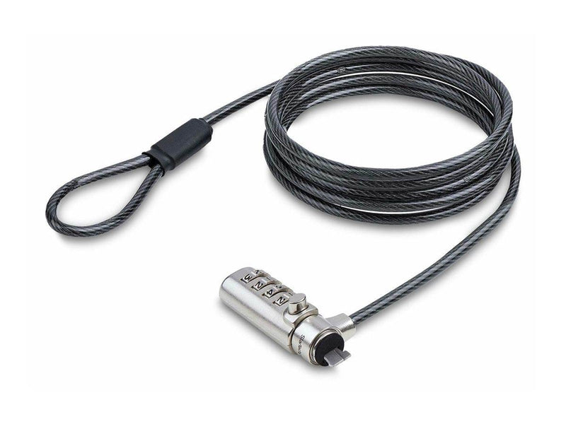 StarTech.com Slim Lock K-Slot Compatible 6.6ft Combination Locking Cable - security cable lock - TAA Compliant