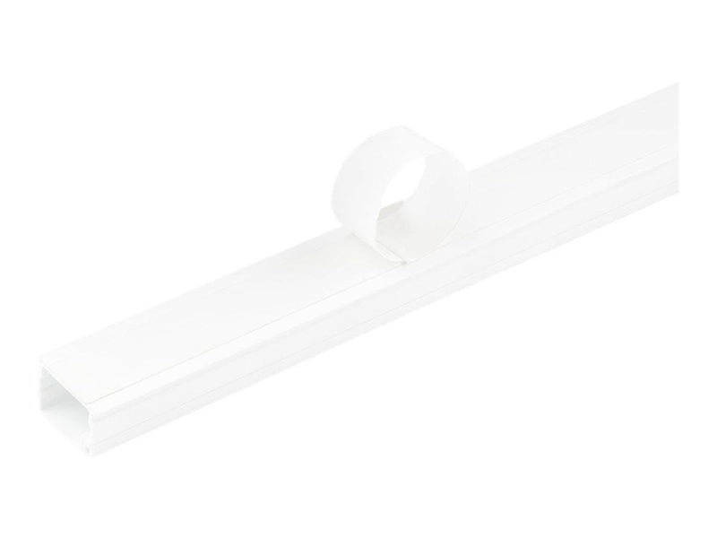 StarTech.com Solid Cable Management Raceway with Adhesive Tape & Cover 2 m