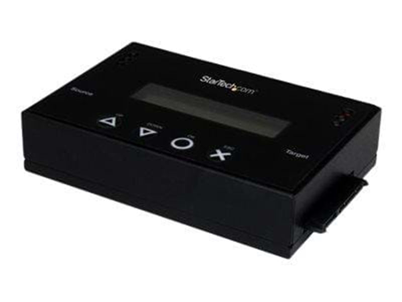 StarTech.com Standalone 2.5 / 3.5" SATA hart Drive Duplicator w/ Multi Festplatten-Füllplatte / SSD Image Backup Library