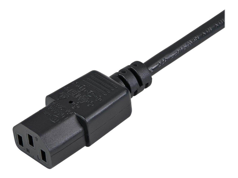 StarTech.com Standard Computer Power Cord Extension C14 to C13 - power extension cable - 1 m